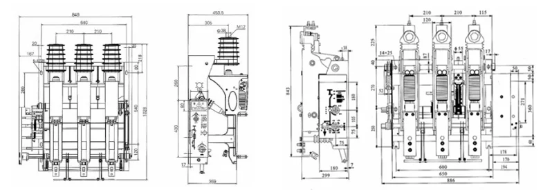 10kV Indoor Fused Vacuum Load Break Switch